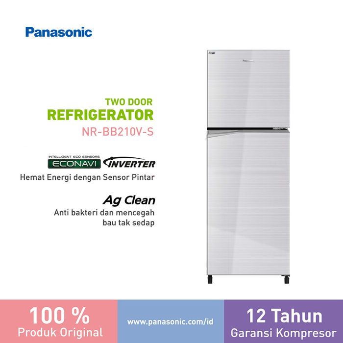 Panasonic Top Freezer 210 L - NR-BB210VS